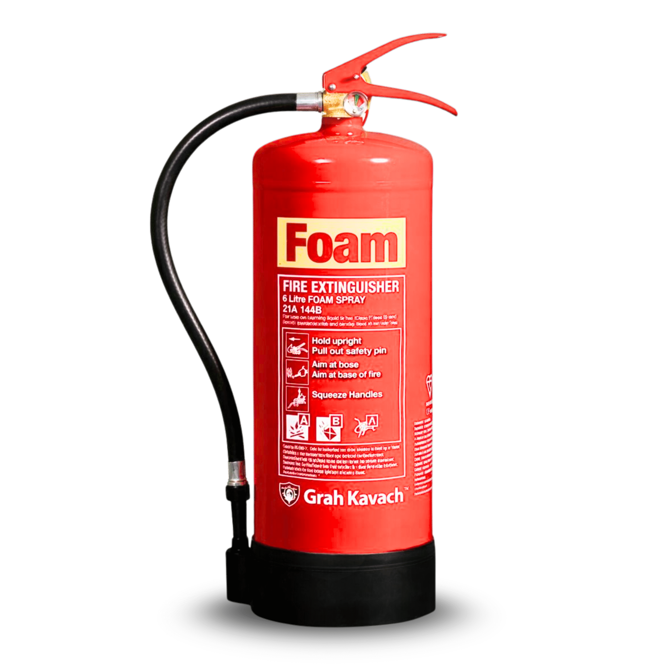 AFFF fire extinguisher foam
