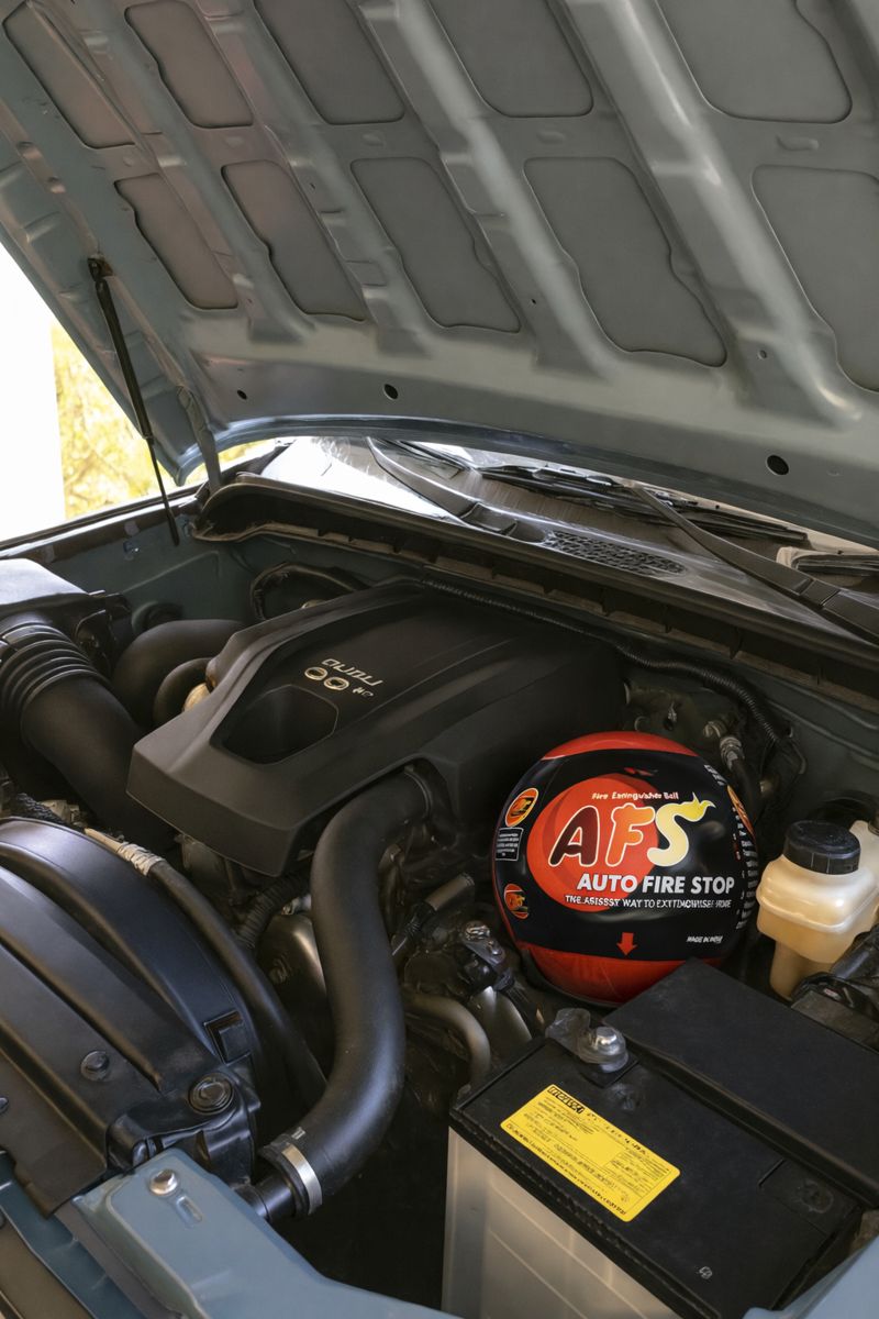 Grah Kavach Fire Extinguisher Kit for Vehicle Safety